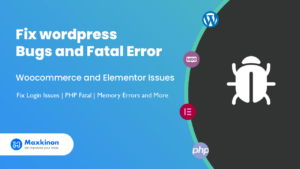 I will fix wordpress and woocommerce php errors, issues with login